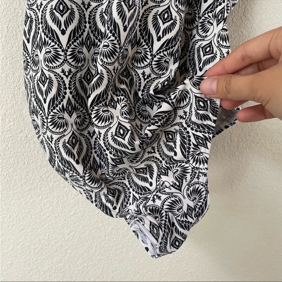 Bondeye Australia patterned black and white one piece ruched swimsuit - Picture 11 of 11